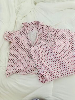 Roller rabbit heart pajamas